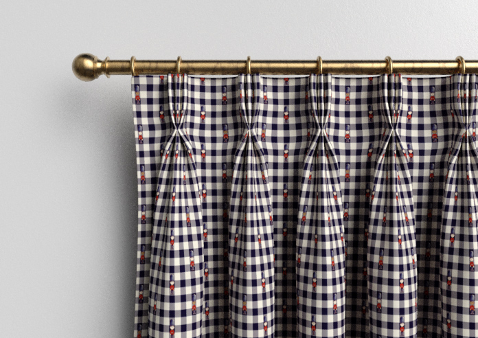 Kings Breakfast, On Guard Prince - Made to Measure Curtains - Image 11